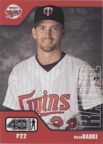 2002 Upper Deck 40 Man - Brad Radke #365