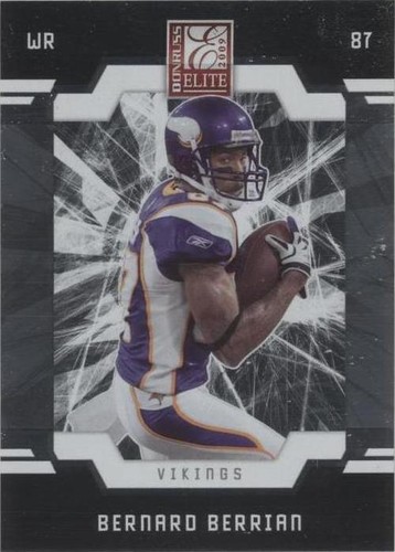 2009 Donruss Elite Bernard Berrian #54