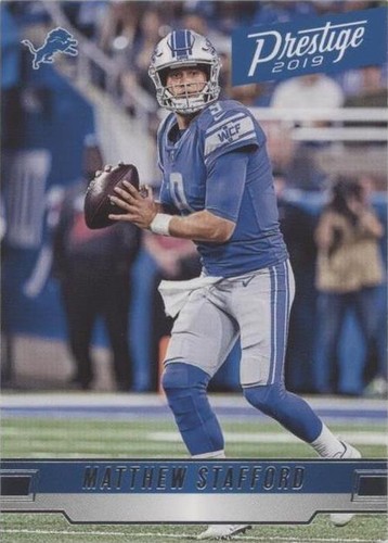 2019 Panini Prestige Matthew Stafford #109