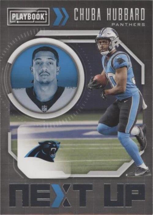 2021 Panini Playbook Chuba Hubbard #NXT-CHU