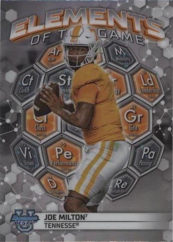 2023 Bowman's Best University Joe Milton #ETG-20