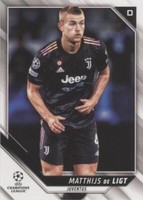 2021-22 Topps UCL Collection Matthijs de Ligt #44