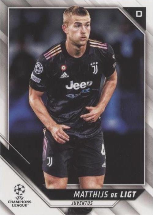 2021-22 Topps UCL Collection Matthijs de Ligt #44