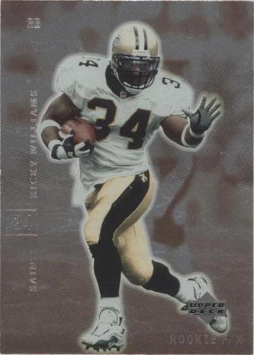 2001 Upper Deck Rookie F/X Ricky Williams #55