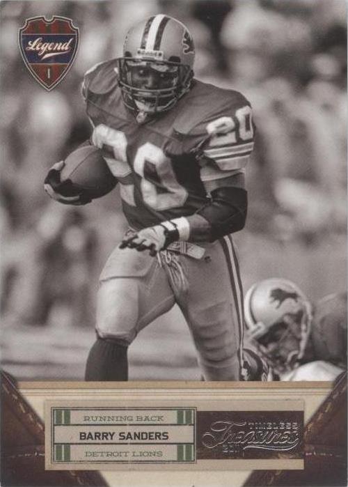 2011 Panini Timeless Treasures Barry Sanders #101