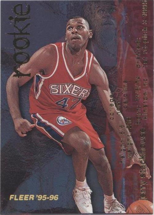 Fleer 1995-96 - Jerry Stackhouse #310