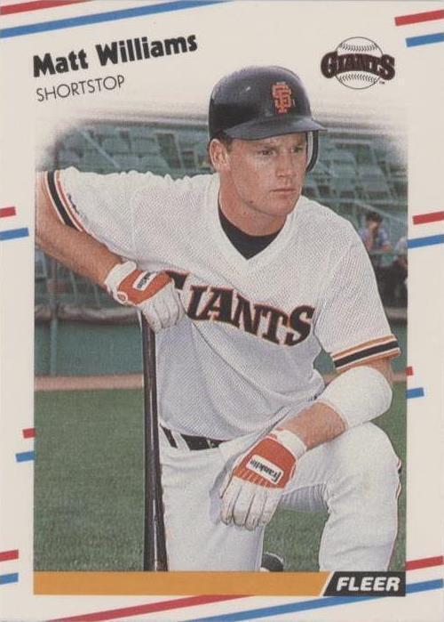 Fleer 1988 - Matt Williams #101