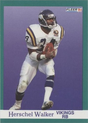 1991 Fleer Herschel Walker #288