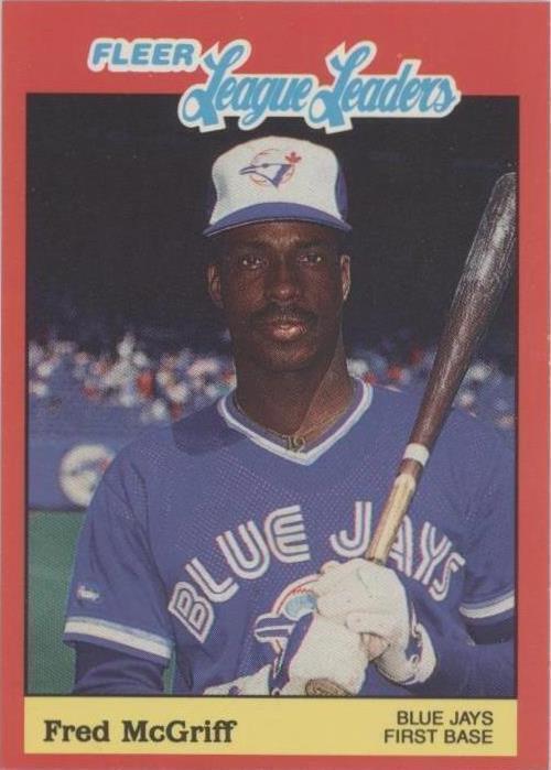 1989 Fleer Baseball's League Leaders - Fred McGriff #26