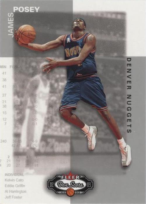 2002-03 Fleer Box Score - James Posey #26
