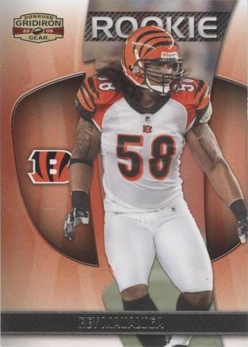 2009 Donruss Gridiron Gear Rey Maualuga #186