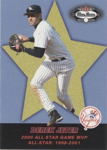 2002 Fleer Box Score - Derek Jeter #232