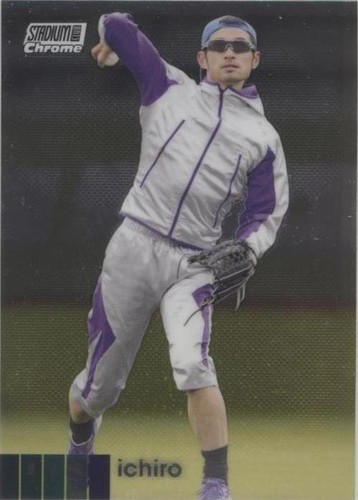 2024 Topps Stadium Club Ichiro Chrome #244 Seattle Mariners