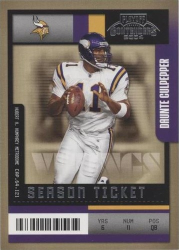 2004 Playoff Contenders Daunte Culpepper #55