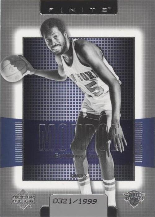 2003-04 Upper Deck Finite - Earl Monroe #130