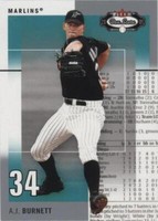 2003 Fleer Box Score - A. J. Burnett #27
