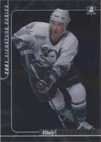 2000-01 In the Game Be A Player Signature Series - Vitaly Vishnevski #141