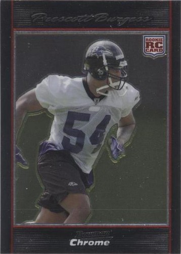 2007 Bowman Chrome Prescott Burgess #BC36