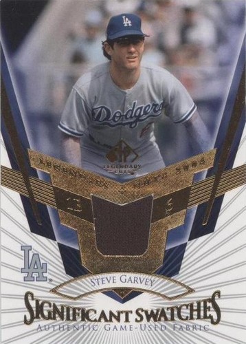 2004 SP Legendary Cuts - Steve Garvey #SS-SG