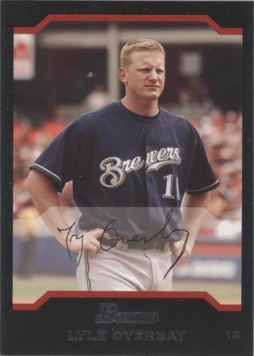2004 Bowman Draft Picks & Prospects - Lyle Overbay #BDP1