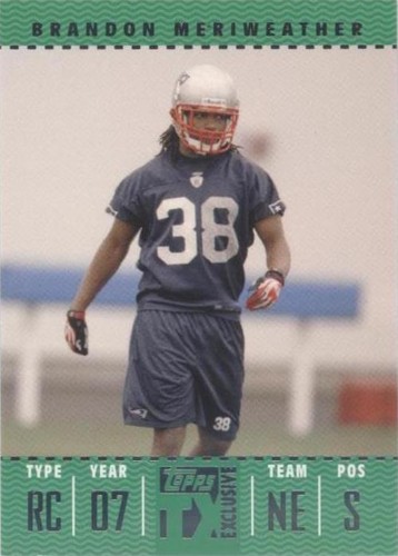 2007 Topps TX Exclusive Brandon Meriweather #131