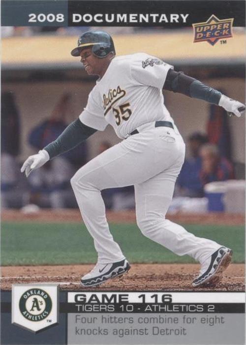 2008 Upper Deck Documentary - Frank Thomas #3508