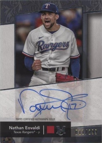 2024 Topps Museum Collection - Nathan Eovaldi #AA-NE