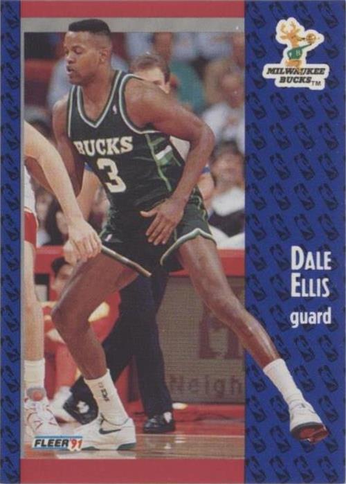 Fleer 1991-92 - Dale Ellis #114