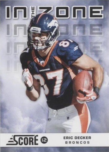 2012 Score Eric Decker #20