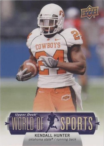 2011 Upper Deck World of Sports Kendall Hunter #96