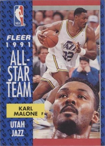 1991-92 Fleer - Karl Malone #219