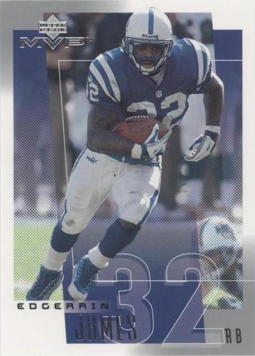 2001 Upper Deck MVP Edgerrin James #107
