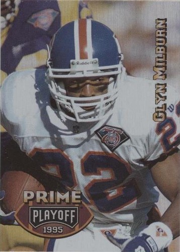 1995 Playoff Prime Glyn Milburn #72