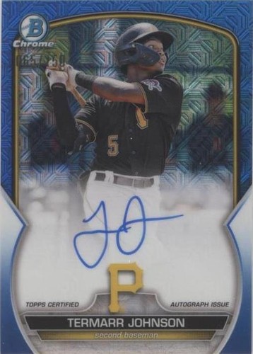 2023 Bowman - Termarr Johnson #BMA-TJ