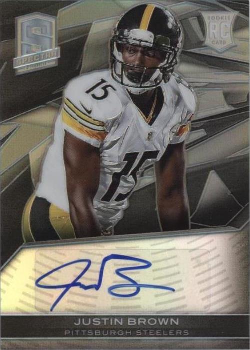 2013 Panini Spectra Justin Brown #153