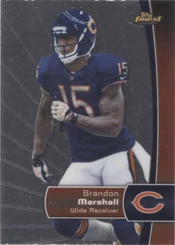 2012 Topps Finest Brandon Marshall #24