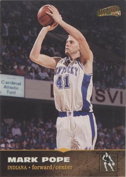 1996 Score Board All Sport PPF - Mark Pope #123