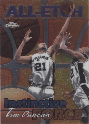 1999-00 Topps Chrome - Tim Duncan #AE16