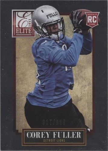 2013 Panini Elite Corey Fuller #121
