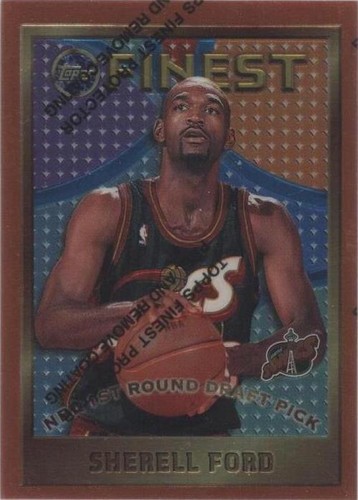 1995-96 Topps Finest - Sherell Ford #136