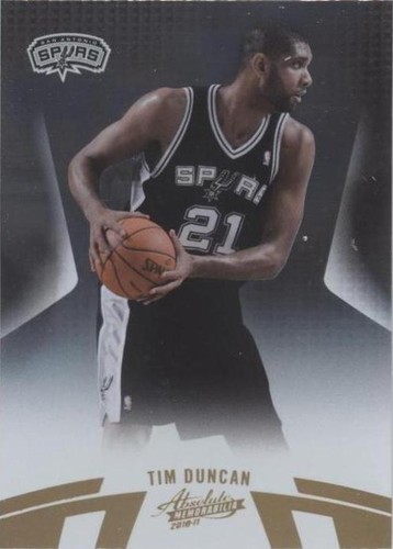 2010-11 Absolute Memorabilia - Tim Duncan #22