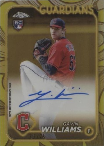2024 Topps Gilded Collection - Gavin Williams #CGA-GW