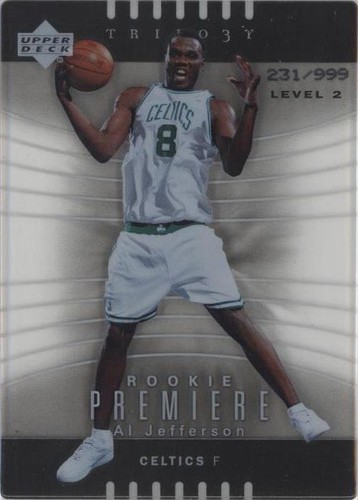 2004-05 Upper Deck Trilogy - Al Jefferson #106