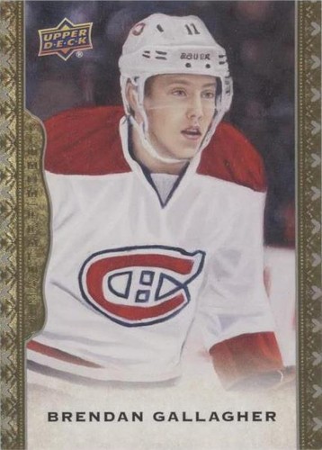 2014-15 Upper Deck Masterpieces - Brendan Gallagher #65