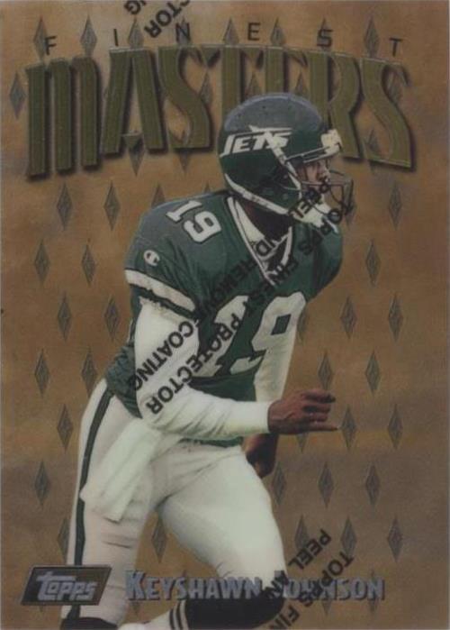 1997 Topps Finest Keyshawn Johnson #152