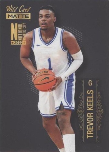 2022 Wild Card MATTE National Convention - Trevor Keels #MBN-18