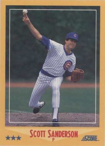 1988 Score - Scott Sanderson #544