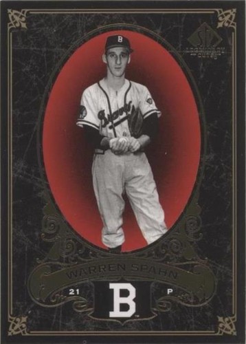 2007 SP Legendary Cuts - Warren Spahn #6