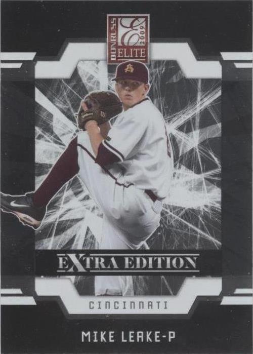 2009 Donruss Elite дополнительное издание - Mike Leake #10
