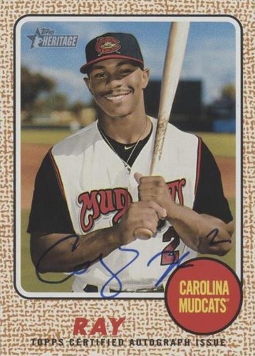 2017 Topps Heritage Minor League Edition - Corey Ray #ROA-CR